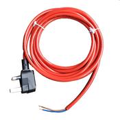 Flex Red Cable With 3 Pin Plug