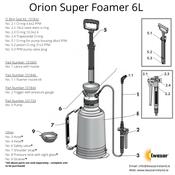 Kwazar Orion &amp; XI6 Super Foamer Replacement Parts