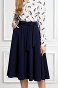 Elegant Knee Length Skater Skirt image