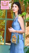 Faux Silk Camisole and Skirt