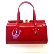 Patent Diamante, Clasp Opening Top Bag image