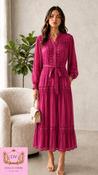 Satin Baroque Dress