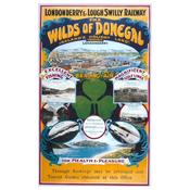 Vintage Swilly Railway Travel Poster image