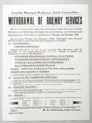 Withdrawal of Railway Services - Donegal County image