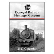 2027 A4 Donegal Railway Calendar