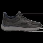 Sioux | Wide H Fit Soft Shoe with Elastic Lace in Black | 13040 image