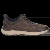 Sioux | Wide H Fit Soft Shoe with Elastic Lace in Dark Brown | 13042 image