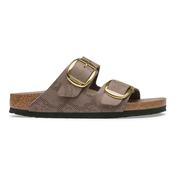 Birkenstock | Arizona Big Buckle Sandals in Python Grey Taupe | 1032891
