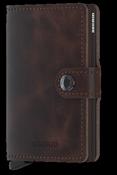 Secrid | Mini-Wallet Cardholder in Vintage Chocolate