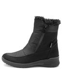 Ara | Munchen Gortex Wide H Fit Ankle Boots in Black with Warm Lining | 12-58502-01