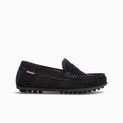 Pablosky | Slip On Nubuck Loafer in Navy Marine | 129226 Driver image
