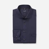 Olymp | Modern Regular Fit Fine Cotton Shirt in Navy Marine | 1294 84 14 image