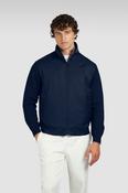 Paul&amp;Shark | Waterproof Merino Wool Hybrid in Navy with Italy's Loro Piana’s Rain System | 15311221 050