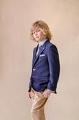 One Varones | Boys Navy Blazer with Cream Button | 10-04053s 78
