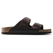 Birkenstock | Mens Arizona Natural Oiled Leather Sandals in Habana Brown | 452761 image