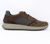 Imac | Casual Lace &amp; Zip Shoe in Chestnut Brown | 203341 image