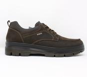 IMac | Lace Up Waterproof Shoe in Coffee Brown | 201128 image