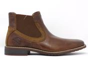 Dubarry | Slip On Chelsea Boots with Leather Upper in Tan | Santos image