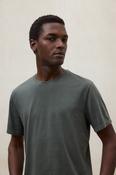 Ecoalf | Vent Tee in with Logo on Sleeve in Asteroid Green | Ventalf image