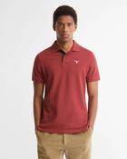 Barbour | Tartan Pique Polo Shirt in Russet | MML0012 BR57
