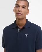 Barbour | Tartan Pique Polo Shirt in Navy | MML0012 ny31