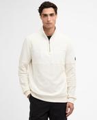 Barbour International | Kaspian 1/2 Zip Sweatshirt in Whisper White | MOL0751 wh32