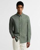 Barbour | Oxtown Tailored Fit Oxford Shirt in Agave Green | MSH5301 GN49