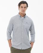 Barbour | Turner Houndstooth Weave Shirt in Navy | MSH5367 ny91
