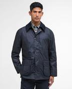 Barbour | Ashby Wax Jacket in Navy with Matte Finish | mwx0339 ny92