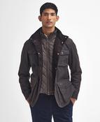 Barbour | Ogston Waxed Jacket in Rustic with Integral Quilted Vest | mwx0700 RU71