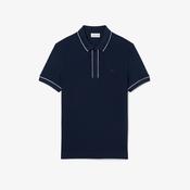 Lacoste | Paris Regular Fit Polo Shirt in Navy with White Trim | PH8184 166 image