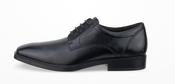 Ecco | Metropole Milan Waterproof Leather Derby Shoe in Black with Dual Fit Insole | 523374 01001 image