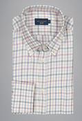 Paul&amp;Shark | Extra Soft Regular Fit Check Shirt in Blue &amp; Pink with Pocket | 15313133 S91 image