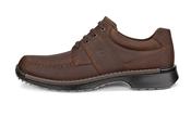 Ecco | Fusion Leather Classic Lace Up Derby Shoe in Brown | 500434 02482 image