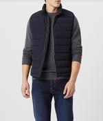 RM Williams | Rydal Padded Gilet in Navy with Longhorn Chest Embroidery | JV235NN 45 image