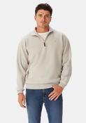 RM Williams | Mulyungarie 1/2 Zip Sweatshirt in Grey Marl | KZ400BB S201