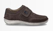 Josef Seibel | Wide K Fit Velcro Nubuck Shoes in Espresso Brown | New Anvers 83 image
