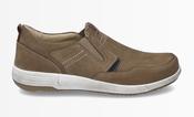 Josef Seibel | Slip On Taupe Nubuck Shoes | Enrico 04 image