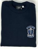 Ballygar | Navy Crested School Jumper (Note: Price Varies by Size)