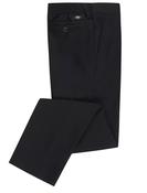 1880 Club | Boys Clip Fastening Elastic Waist School Trousers in Navy | 62765 79