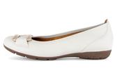 Gabor | Slip On Ballerina Leather Shoe in Latte | 84.166.20 image