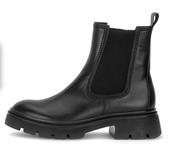 Gabor | Leather Chelsea Boot with Side Zip in Black Leather | 8021.01 005 image