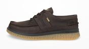 Ecco | Moc-Toe Gortex Suede Lace Up Shoe in Mocha Brown | 571124 05178 Walker 3.0 image