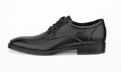 Ecco | Metropole Milan Lace Up Leather Formal Shoe in Black | 523314 01001 image