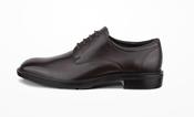 Ecco | Metropole Prague Leather Derby Shoe in Dark Brown | 538324 01482 image