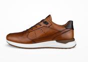 Ecco | Astir Neo Lightweight Casual Shoes in Brown with White Sole | 534924 61936 image