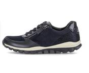 Gabor | Rollingsoft Navy Walking Shoes with Lace &amp; Double Zip | 0100.01 006 image
