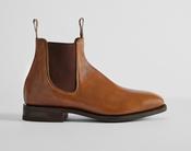 RM Williams | Comfort Craftsman Chelsea Leather Boots with Goodyear Welt in Tan | B543p image