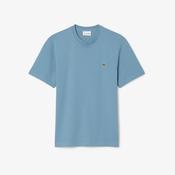 Lacoste | Mid Weight Cotton Tee in Grayish Blue in Classic Fit | TH7318 57I image
