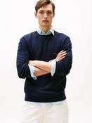 Tommy Hilfiger | Essential Fleece Crewneck in Desert Sky | mw0mw37232 dw5